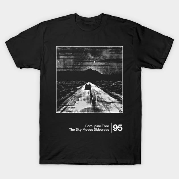 Porcupine Tree - Minimalist Style Illustration Artwork T-Shirt by saudade